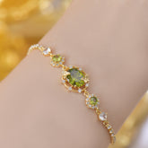 Emerald Forest Dreams Birthstone Bracelet